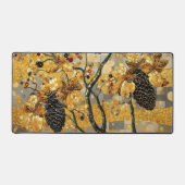 gustav klimt Rustic Pinecone Holiday Winter Bathro (Recto)