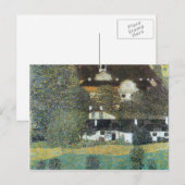 Gustav Klimt- Schloss Kammer am Attersee, II Briefkaart (Voorkant / Achterkant)