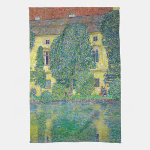 Gustav Klimt - Schloss Kammer am Attersee III Theedoek