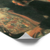 Gustav Klimt-Schubert bij Piano II Poster (Hoek)