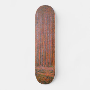 Gustav Klimt Sparrenbos Tannenwald Rode Bomen Skateboard