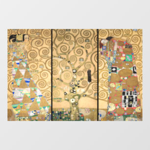 Gustav Klimt - Stoclet Frieze Tree of Life Raamsticker