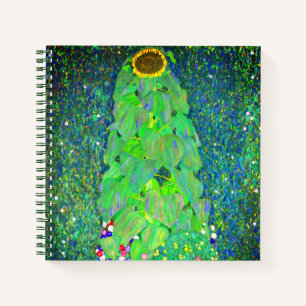 Gustav Klimt Sunflower Notitieboek