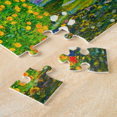 Gustav Klimt Sunflower Puzzle Legpuzzel (Zijkant)