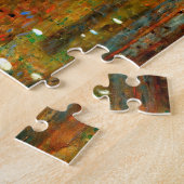 Gustav Klimt - Tannenwald Pine Forest Legpuzzel (Zijkant)