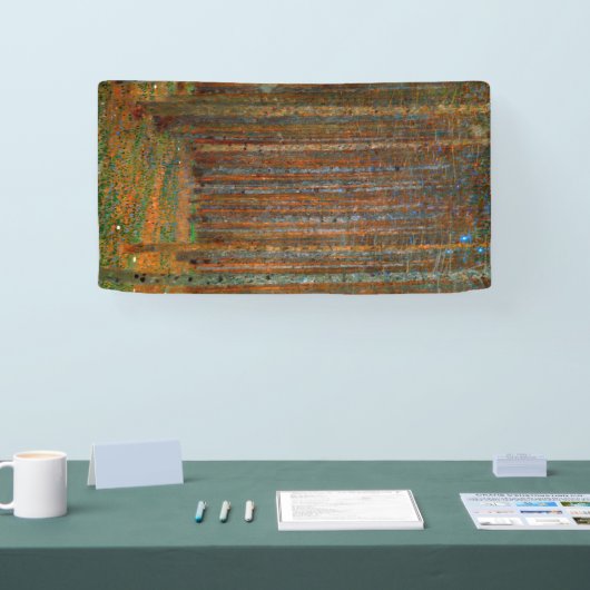 Gustav Klimt - Tannenwald Pine Forest Spandoek (Beurs)