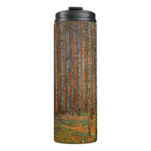 Gustav Klimt - Tannenwald Pine Forest Thermosbeker
