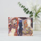 Gustav Klimt - The Bride Briefkaart (Staand voorkant)