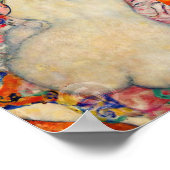 Gustav Klimt - The Bride (onafgewerkt) Poster (Hoek)