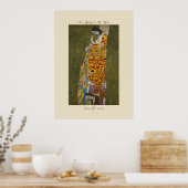 Gustav Klimt The Hope II 1907-1908 Poster Imprimer (Cuisine)