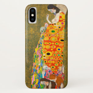 Gustav Klimt The Hope II, Die Hoffnung II iPhone X Hoesje