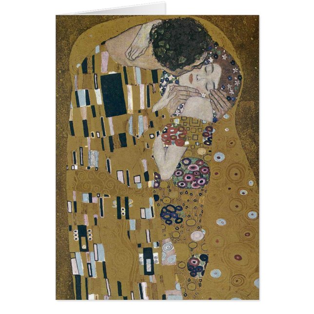 Gustav Klimt The Kiss (Voorkant)