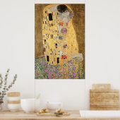 Gustav Klimt | The Kiss, 1907-08 Poster (Keuken)
