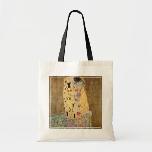 Gustav Klimt | The Kiss, 1907-08 Tote Bag (Voorkant)
