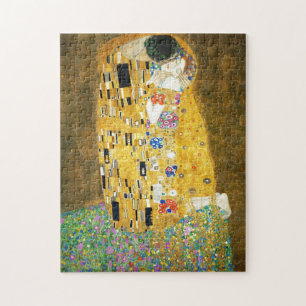 Gustav Klimt The Kiss  Art Nieuw schilderen Legpuzzel