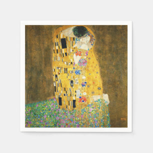 Gustav Klimt The Kiss  Art Nieuw schilderen Servetten