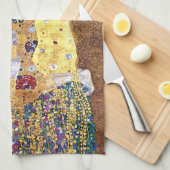 Gustav Klimt - The Kiss - Art Nouveau Theedoek (Quarter Fold)