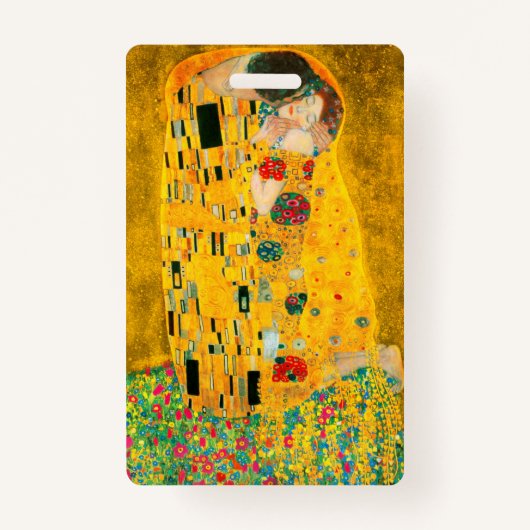 Gustav Klimt The Kiss Badge (Voorkant)
