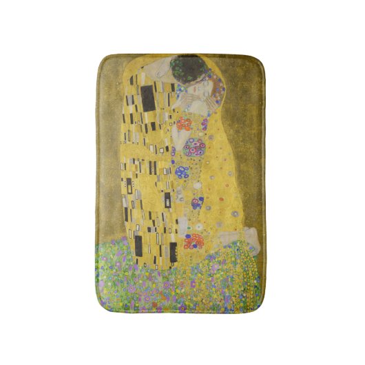 Gustav Klimt - The Kiss Badmat (Voorkant Verticaal)