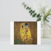 Gustav Klimt The Kiss Briefkaart (Staand voorkant)