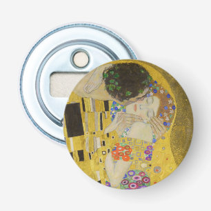 Gustav Klimt - The Kiss Button Flesopener