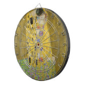 Gustav Klimt - The Kiss Dartbord (Voorkant Rechts)