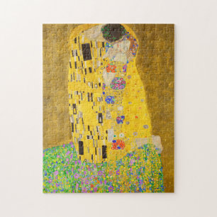 Gustav Klimt The Kiss Fine Art Legpuzzel
