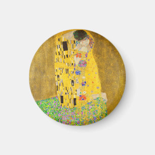 Gustav Klimt The Kiss Fine Art Magneet