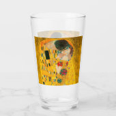 Gustav Klimt The Kiss Glas (Achterkant)