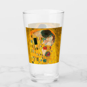 Gustav Klimt The Kiss Glas