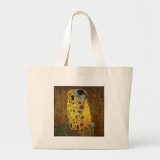Gustav Klimt The Kiss Grote Tote Bag