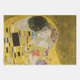Gustav Klimt - The Kiss Inpakpapier Vel