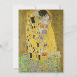 Gustav Klimt - The Kiss Kaart