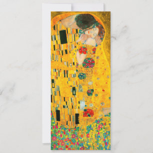 Gustav Klimt The Kiss Kaart