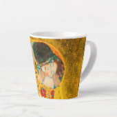 Gustav Klimt The Kiss Latte Mok (Rechterhoek)