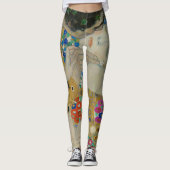 Gustav Klimt The Kiss Leggings (Voorkant)