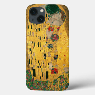 Gustav Klimt The Kiss (Lovers) GalleryHD  iPhone 13 Hoesje