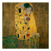 Gustav Klimt The Kiss (Lovers) GalleryHD Perfect Poster (Voorkant)
