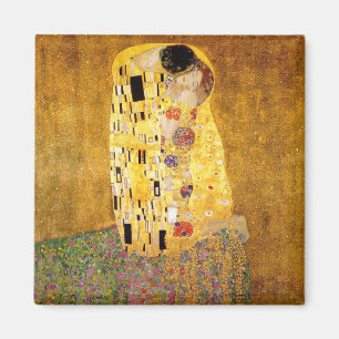 Gustav Klimt The Kiss Magneet