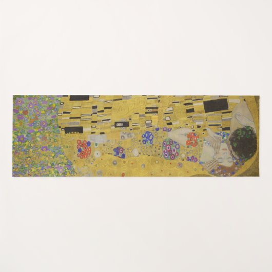 Gustav Klimt The Kiss Painting Yogamat (Voorkant (horizontaal))
