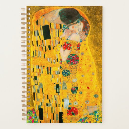 Gustav Klimt The Kiss Planner (Voorkant)