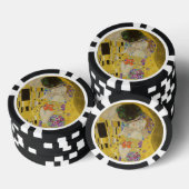 Gustav Klimt - The Kiss Poker Chips (Opstapeling)