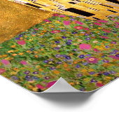 Gustav Klimt The Kiss Poster (Hoek)