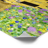 Gustav Klimt - The Kiss Poster (Hoek)