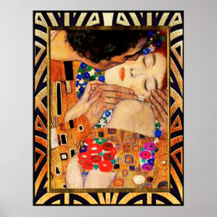 Gustav Klimt - The Kiss Poster