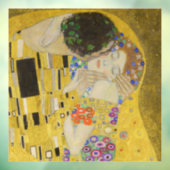 Gustav Klimt - The Kiss Raamsticker (Vel 3)
