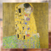 Gustav Klimt - The Kiss Raamsticker (Vel 2)