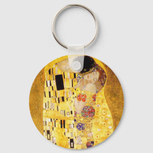 Gustav Klimt The Kiss Sleutelhanger