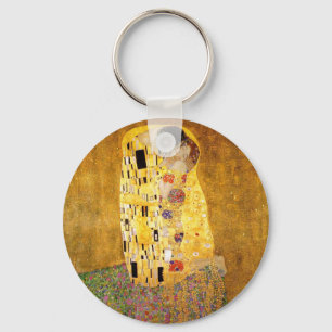 Gustav Klimt The Kiss Sleutelhanger