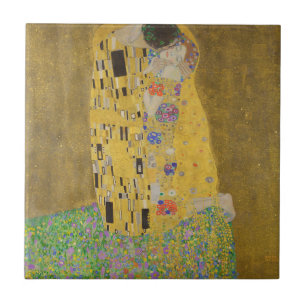Gustav Klimt "The Kiss" Tegeltje